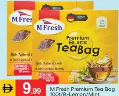M Fresh أكياس شاي فاخر