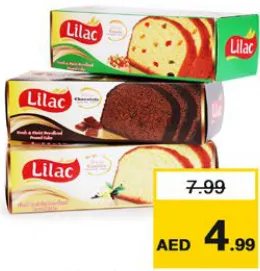 Lilac Pre Sliced Pound Cake Assorted