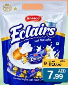 Anasco Eclairs Rich Milk Toffee