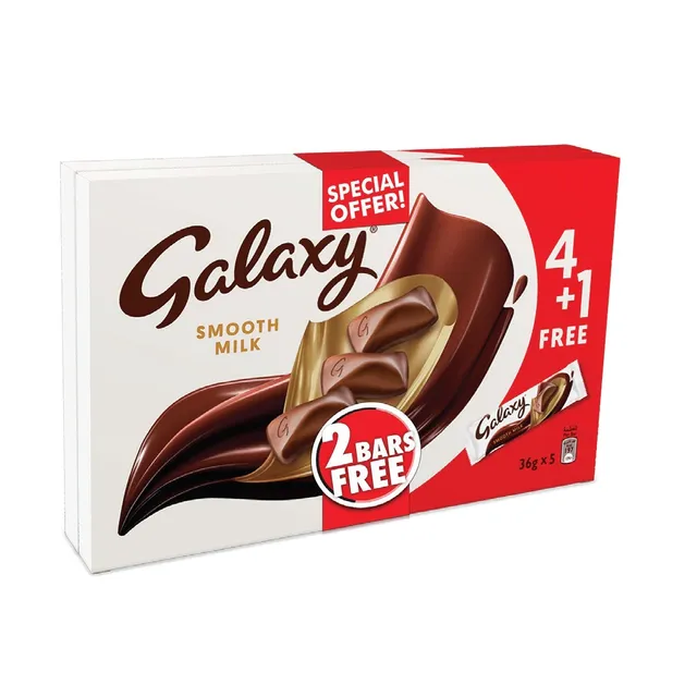 Galaxy Milk 36GMX5 Twin Pack@Spl Price