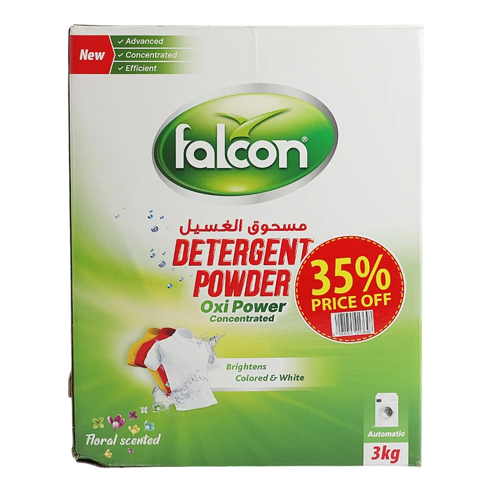 Falcon مسحوق غسيل أوكسي باور برائحة الزهور