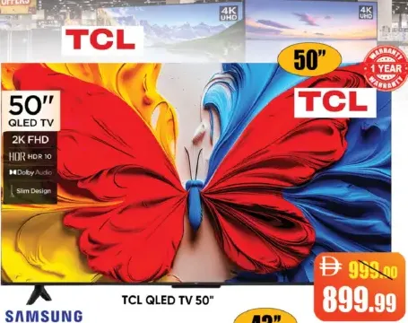 TCL Qled Tv 2K Fhd