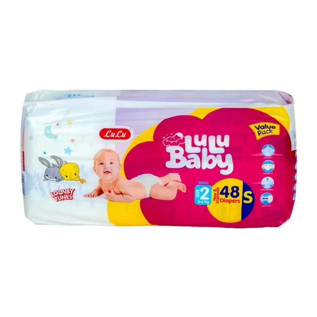 LuLu PL LuLu Baby Diapers Size 2 Small 3- 48 pcs