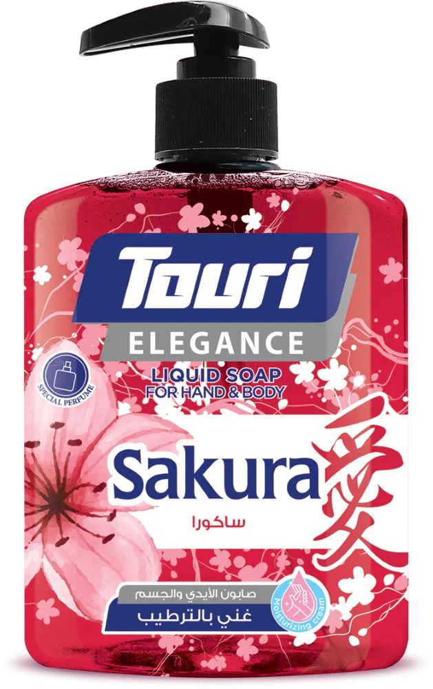 Touri Liquid Hand Soap Sakura