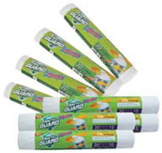 Bacti Guard Garbage Bags White