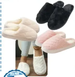 Ladies Plush Slippers