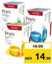 Pears Soap Oil-Clear And Glow / Pure And Gentle / Soft And Fresh