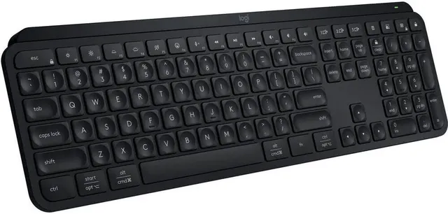 logitech MX Keys S Wireless Keyboard - Black (International Version)