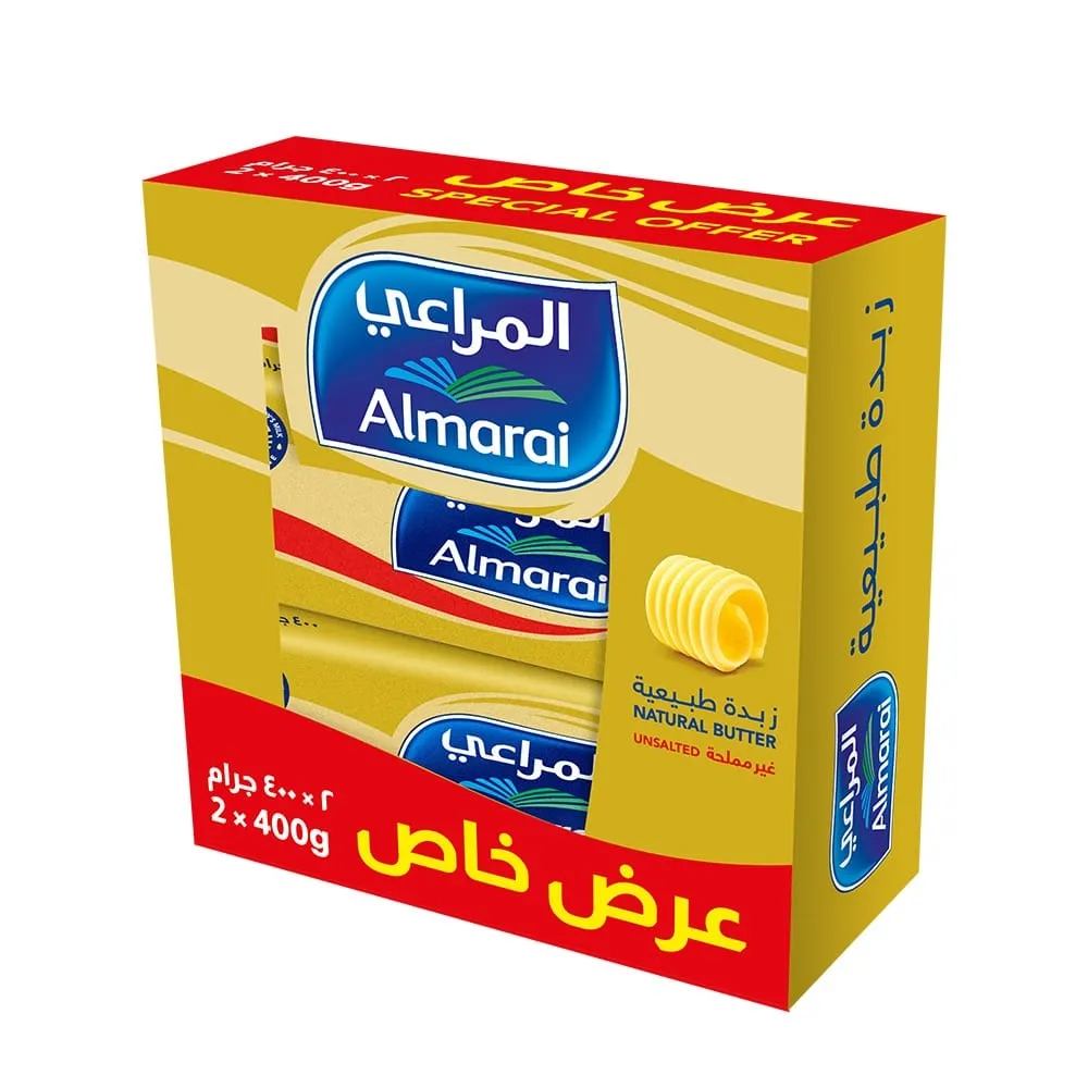 Al Marai المراعي زبدة طبيعية غير مملحة