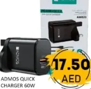 Admos Quick Charger 60W
