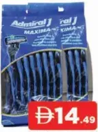 Admiral Maxima Razor Blister