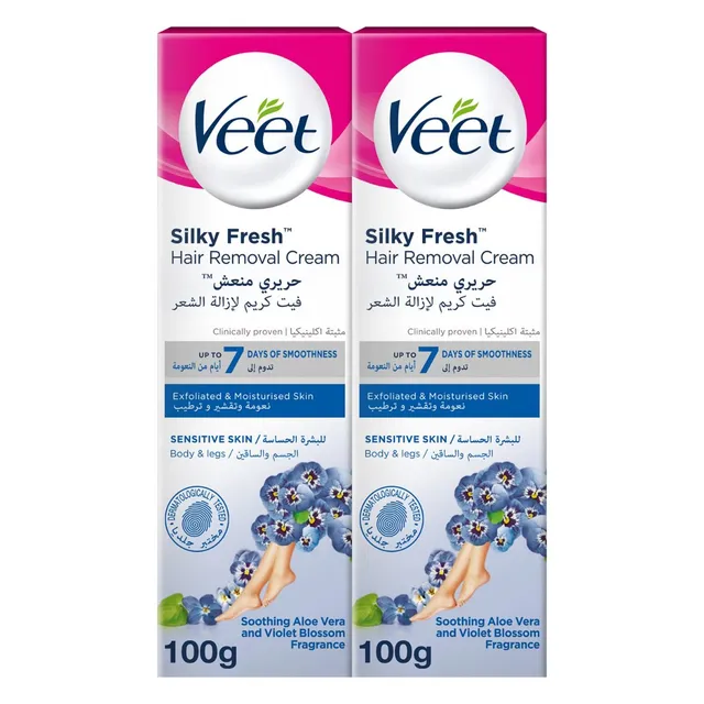 Veet Hair Removal Cream for Sensitive Skin Legs & Body