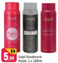 Sapil Deodorant Assorted