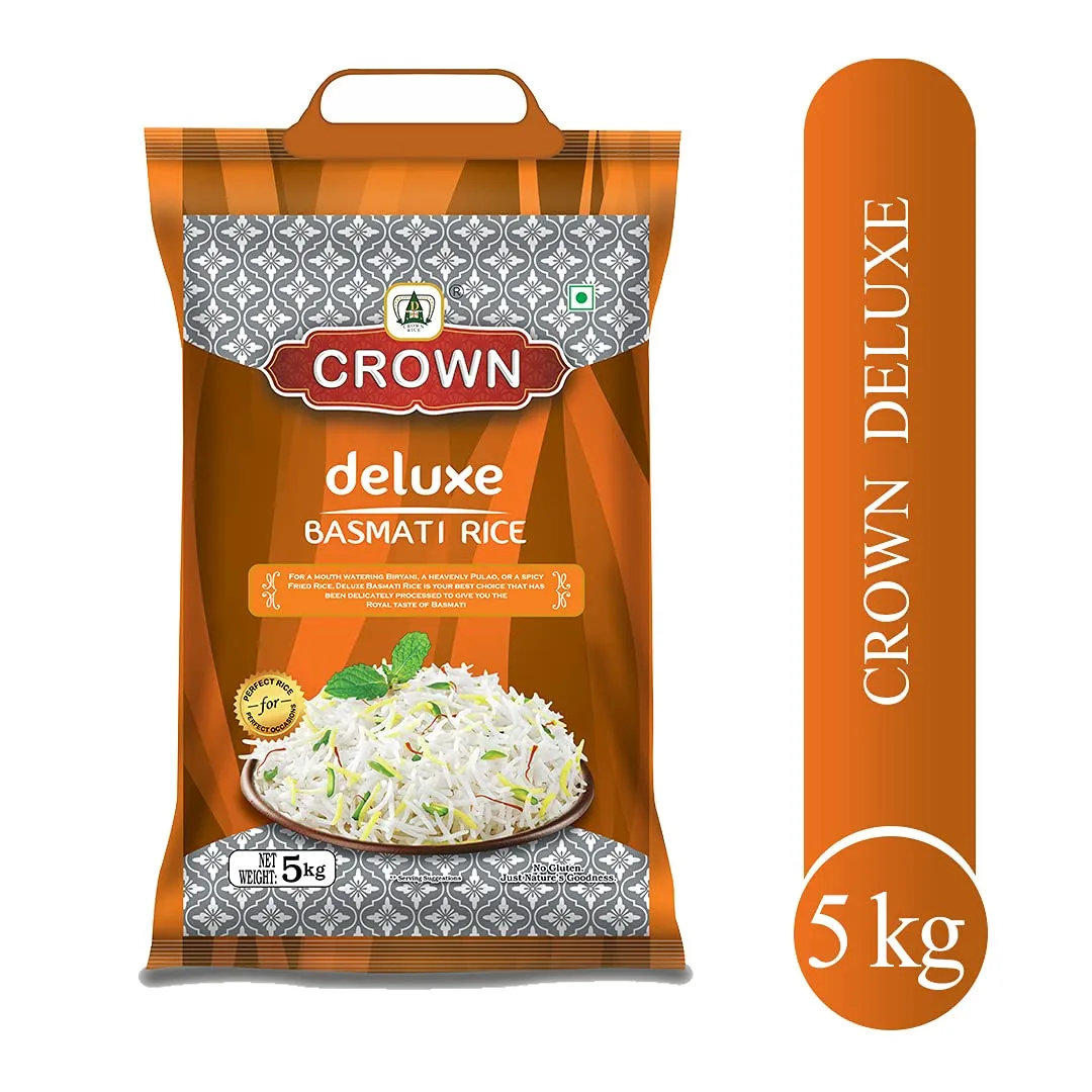 Crown أرز بسمتي فاخر