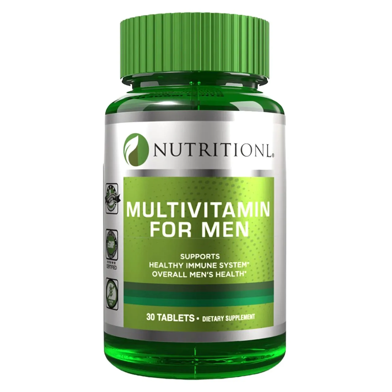 Nutritionl مكمل غذائي متعدد الفيتامينات للرجال، 30 قرص