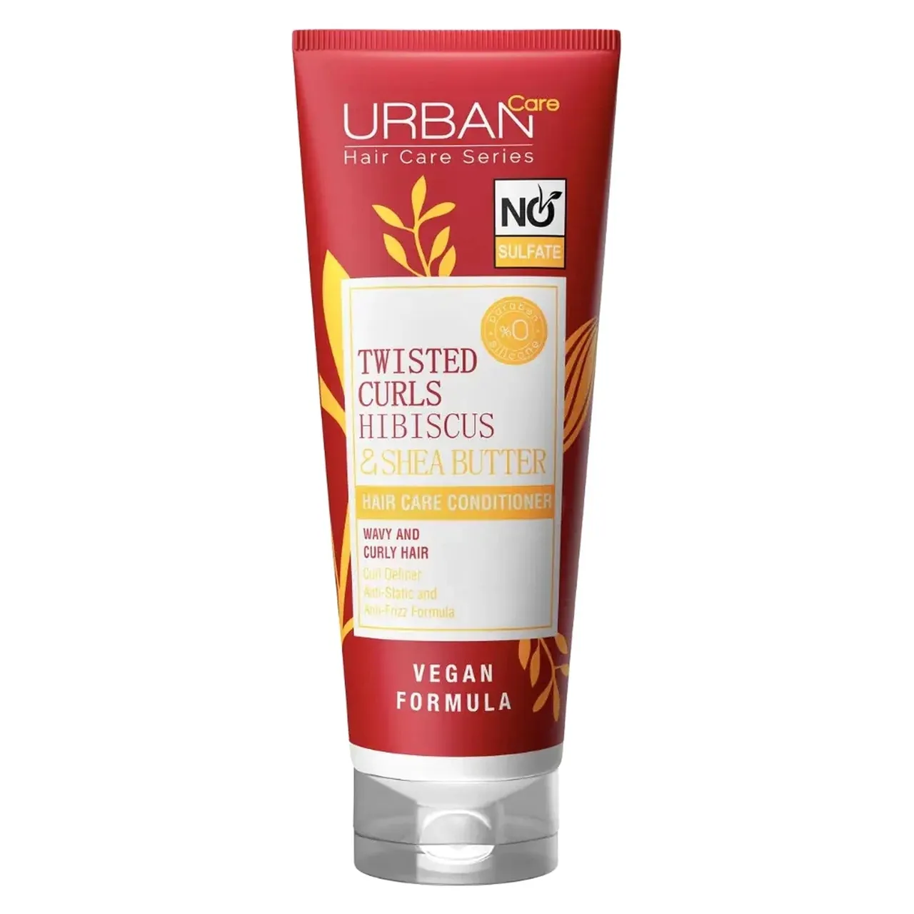 Urban Care Twisted Curls بلسم للعناية بالشعر بالكركديه وزبدة الشيا