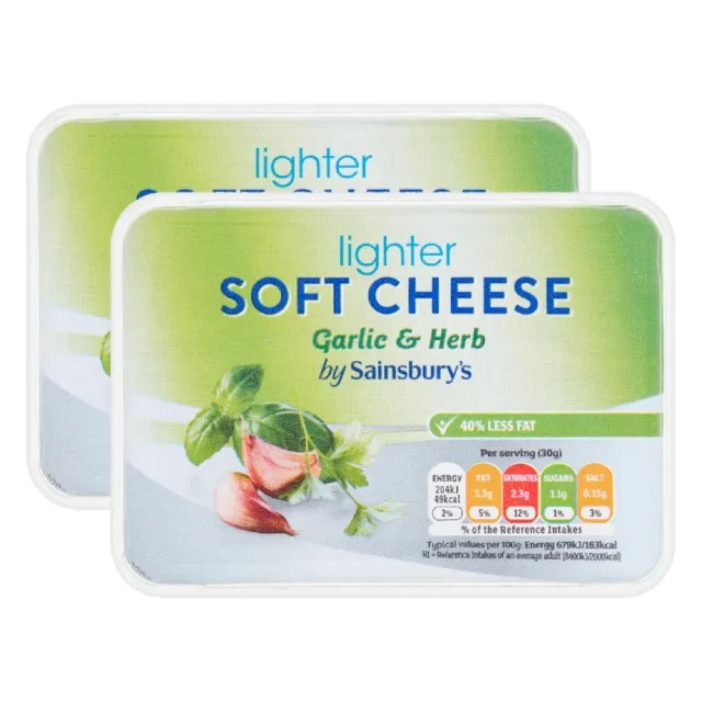 Sainsbury's Soft Cheese Garlic & Herb