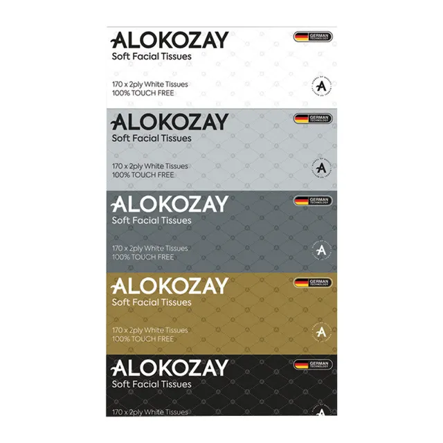 Alokozay Soft Facial Tissues 2 Ply