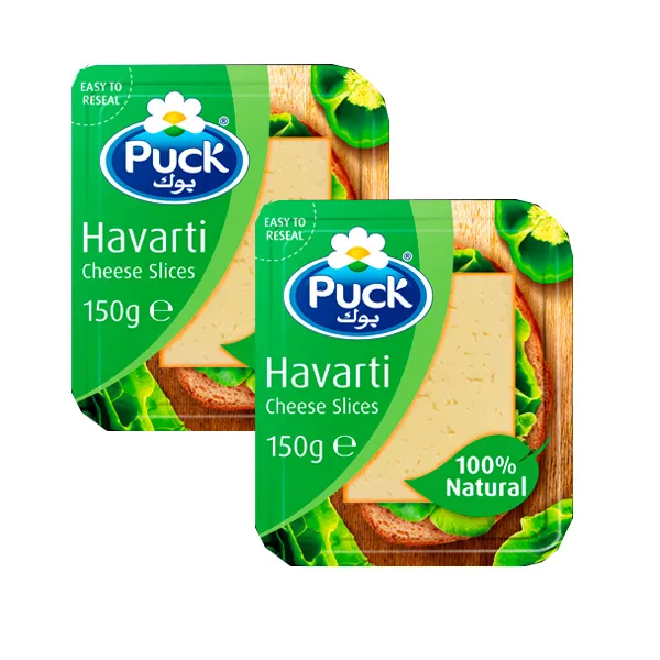 Puck Havarti Cheese Slices
