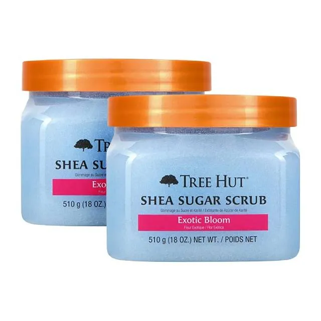 Tree Hut مقشر الجسم بالسكر وزبدة الشيا