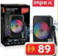 Impex Trolley Speaker Ts 4001-B/T-MIC