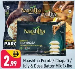 Naashtha Porota/Chapati/Idly & Dosa Batter Mix