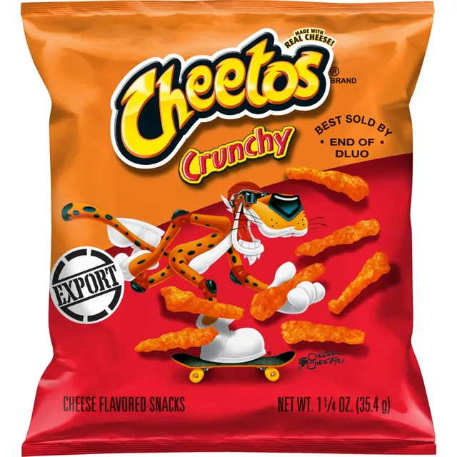 Fritolays Cheetos Crunchy Cheese Chips