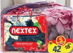 Nextex بطانية فردية متنوعة