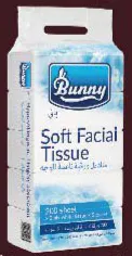 Bunny Facial Tissue 2 Ply