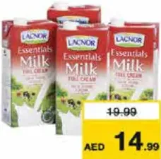 Lacnor Uht Milk Full Cream