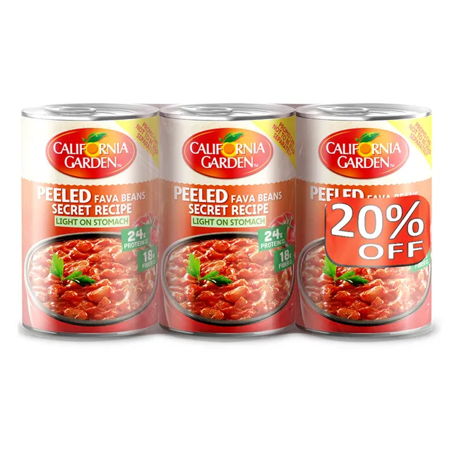 California Garden Peeled Fava Beans Secret Recipe Value Pack
