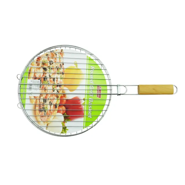 Relax Round Hand Grill Basket, 30 cm, 2024