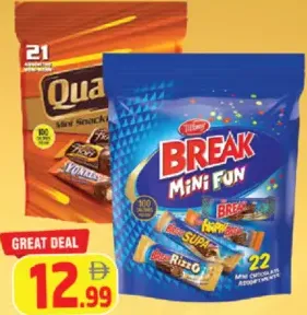 Tiffany Break Mini Fun/Quanta Chocolate