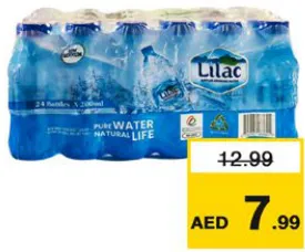 Lilac Bottled Drinking Water