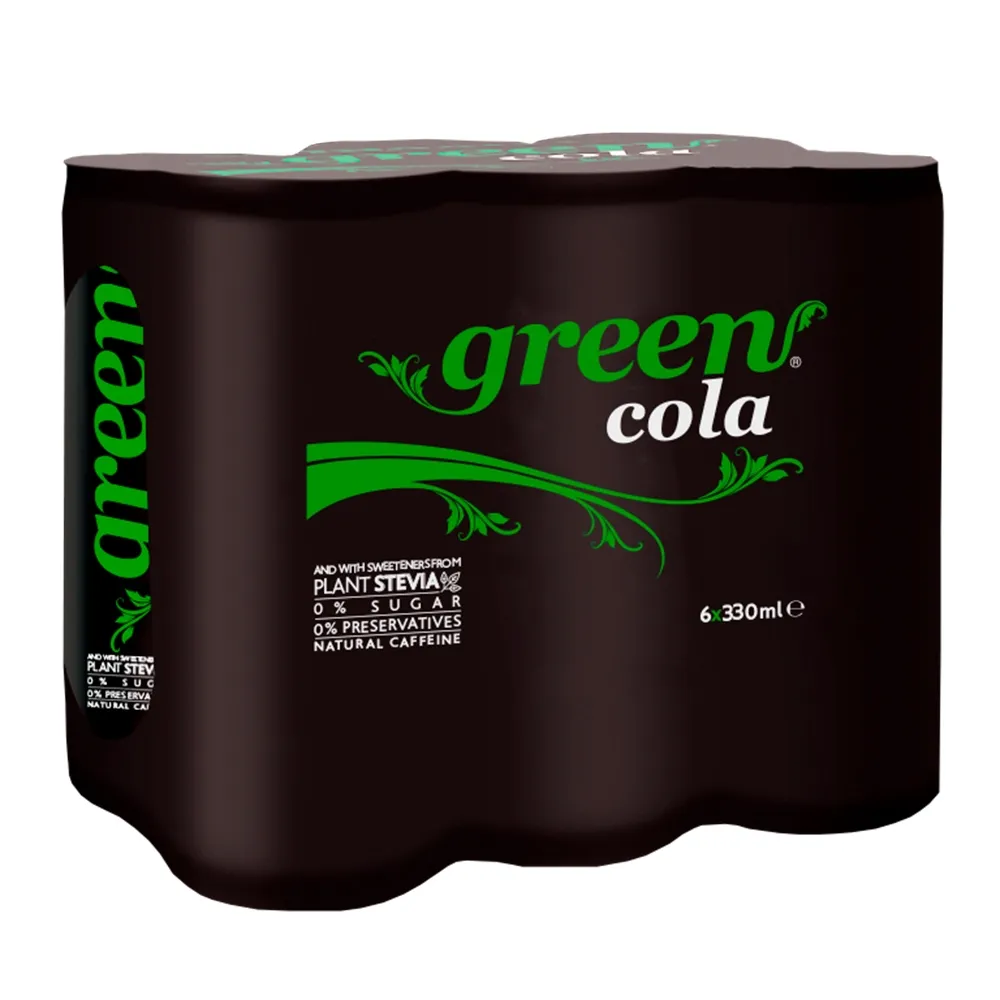 Green Cola علبة مشروب غازي
