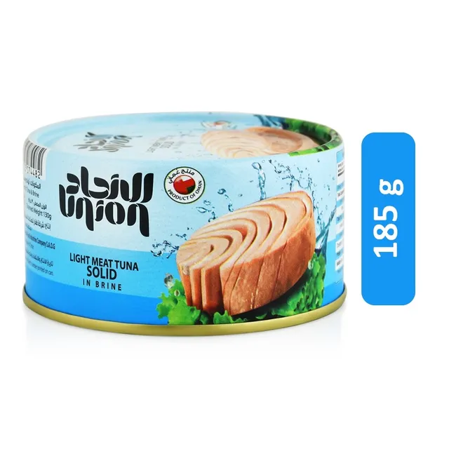 Union Light Meat Tuna Solid in Brine