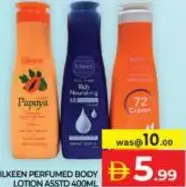 Silkeen Perfumed Body Lotion Assorted