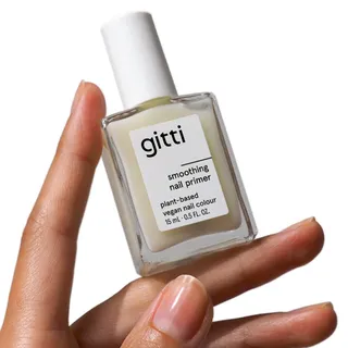 Gitti Smoothing Nail Primer, Vegan 30-FREE Base Coat, 0.5 Fl Oz