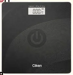 Clikon ميزان حمام رقمي 150kg