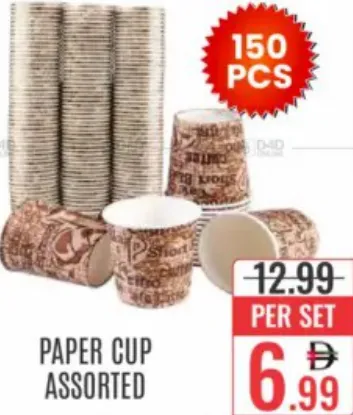 Paper Cup Assorted