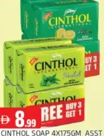 Cinthol Soap Assorted