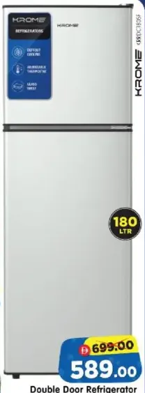Krome Double Door Refrigerator