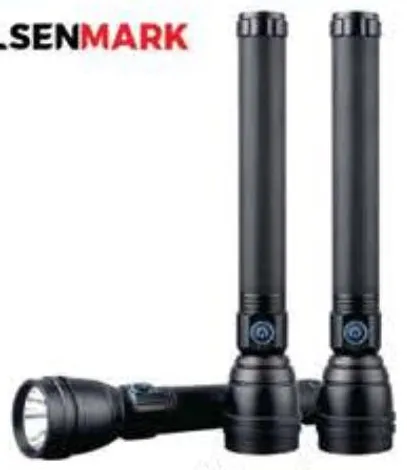 Olsenmark كشاف LED قابل للشحن 3 في 1 Omfl2676