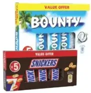 Bounty/Snickers Chocolate