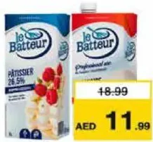 Le Batteur UHT Cooking/Whipping Cream