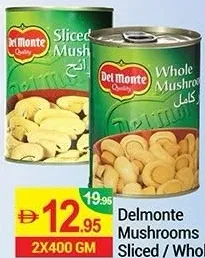 Delmonte فطر مقطع / كامل