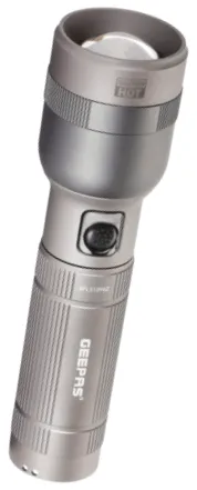 Geepas كشاف LED قابل للشحن مع زوم Gfl51096Z