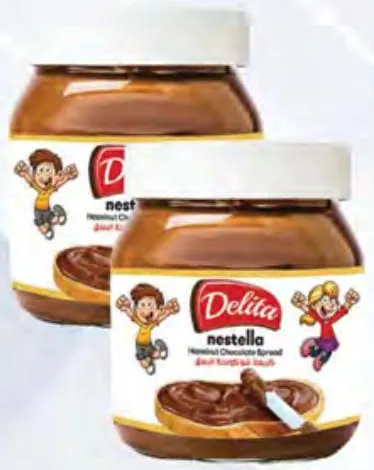 Delita كريمة شوكولاتة قابلة للدهن nestella