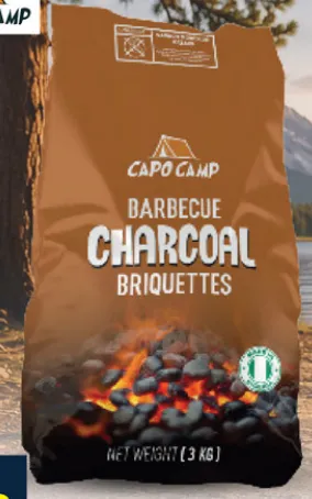 Capocamp Charcoal Briquettes Assorted