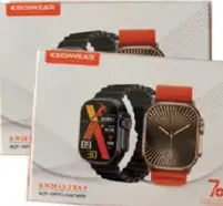 Keqiwear ساعة ذكية ultra c